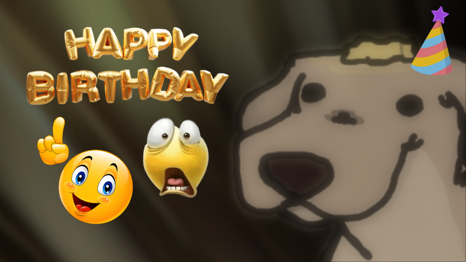 ButterDogCo 3rd Birthday Poster